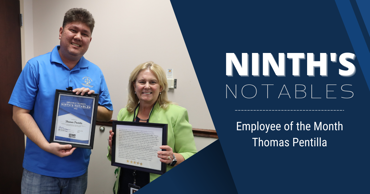 Ninth's Notables - Thomas Pentilla