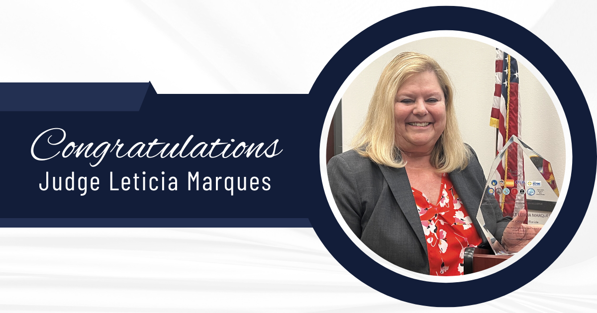 Congratulations, Judge Leticia Marques