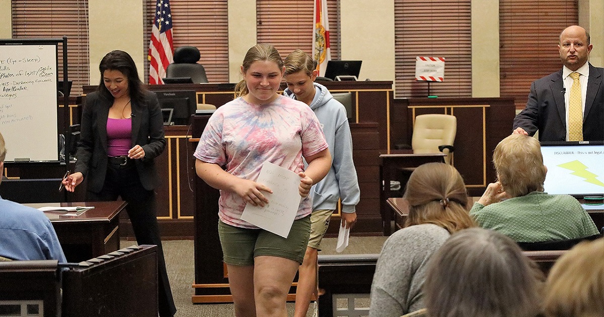 Attendees Participate in an Interactive Session