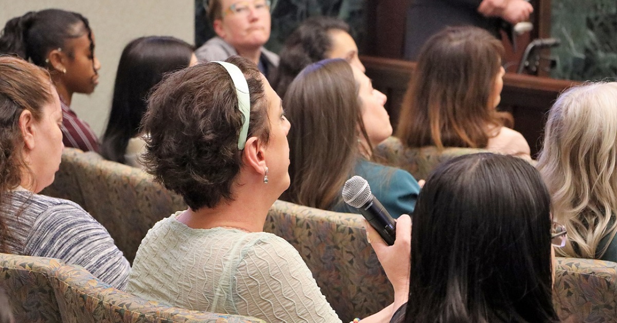 Participant Asks Judges a Question