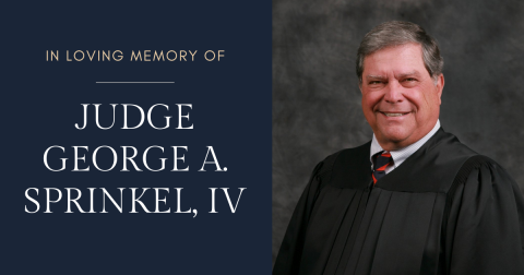Passing of Judge Sprinkel